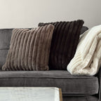 Echo Cushion Small in Truffle