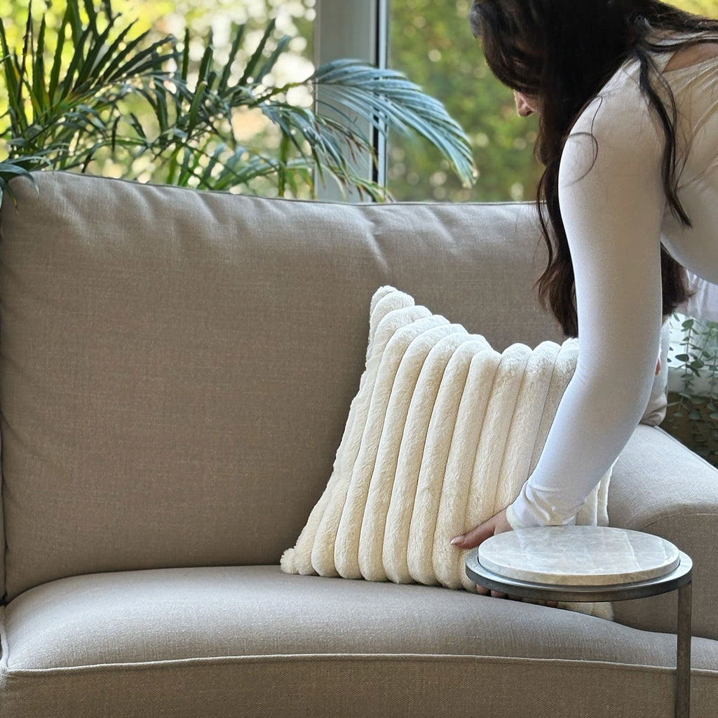 Echo Cushion Large in Cashmere