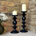 Onyx Pillar Holder Pair