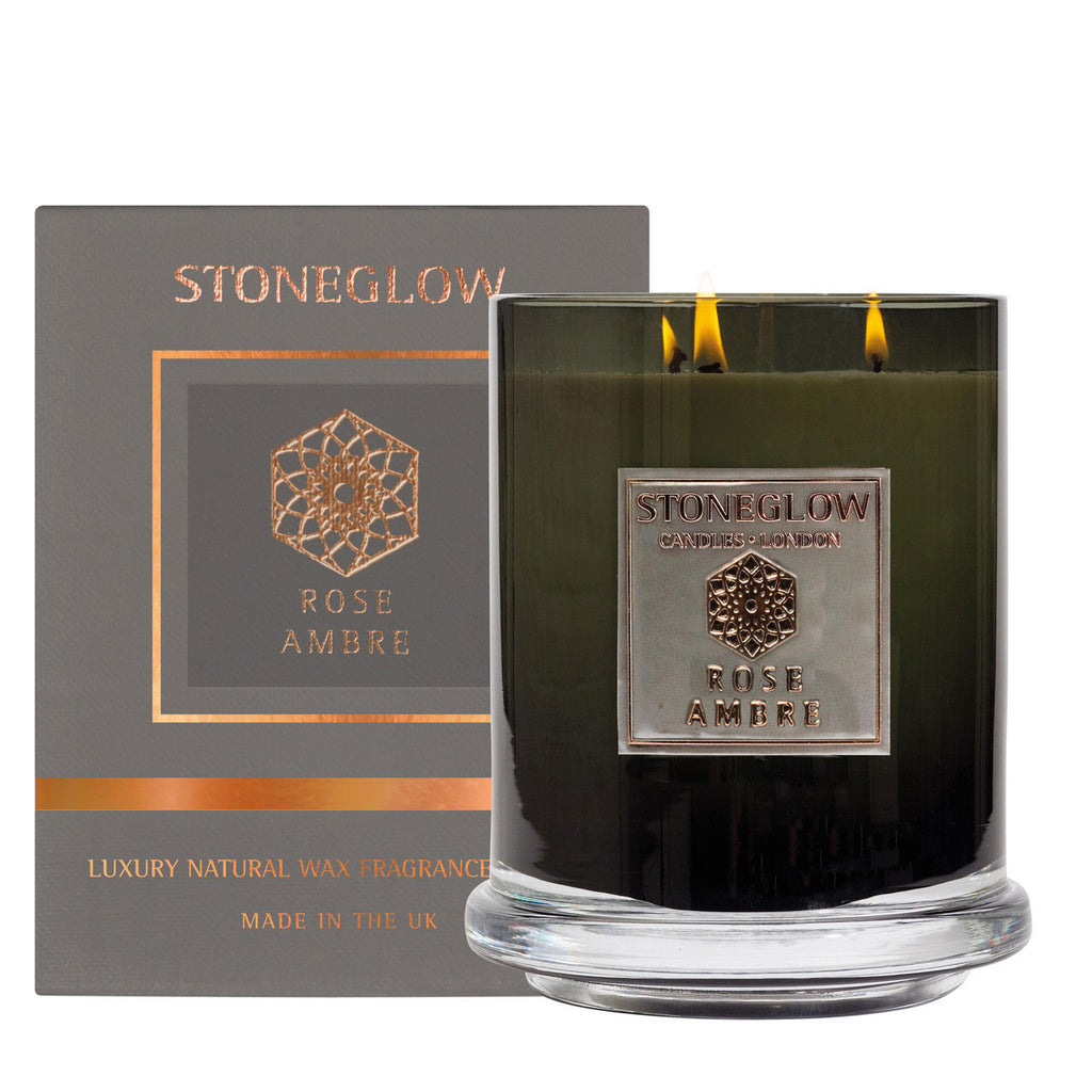 Rose Ambre Large Candle