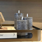 Slate LED Candles