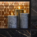 Slate LED Candles
